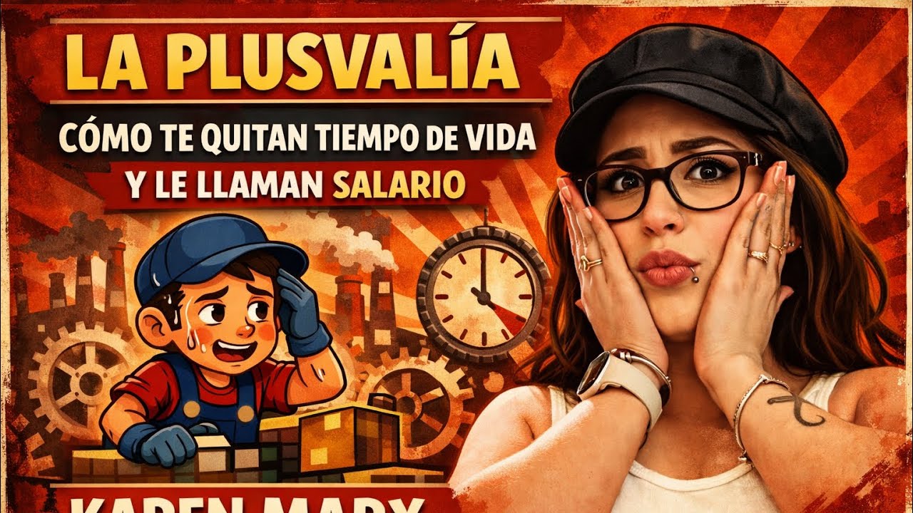  LA PLUSVALÍA: CÓMO TE QUITAN TIEMPO DE VIDA Y LE LLAMAN SALARIO | Marxismo Básico Ep. 2
