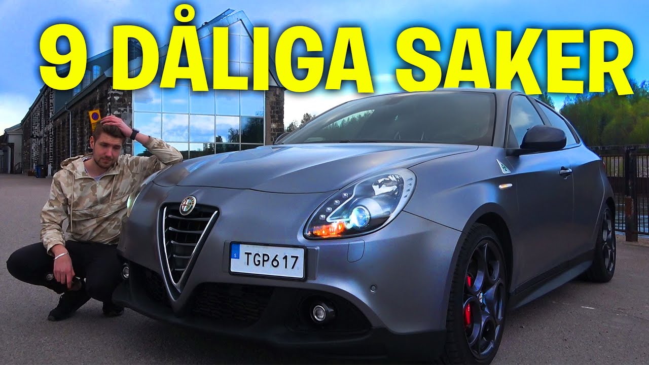 9 SAKER JAG HATAR MED MIN BIL *ALFA ROMEO*