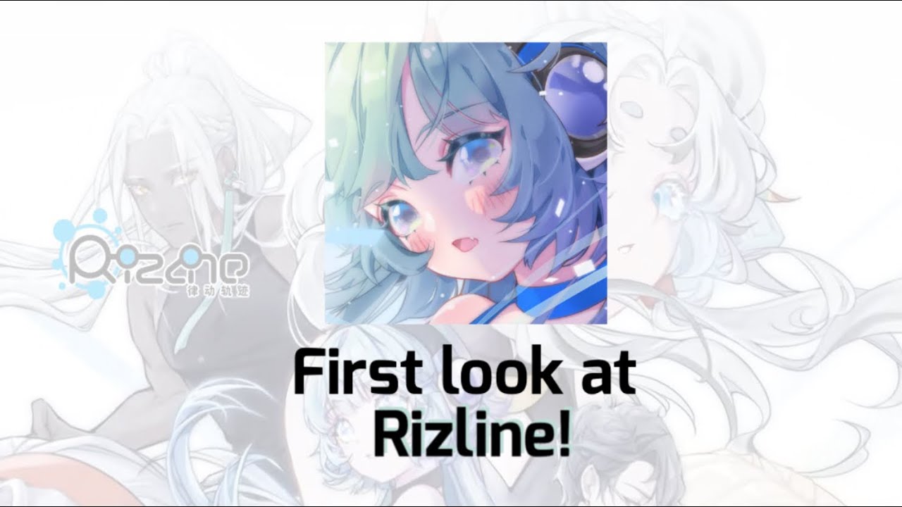 Arcaea player gets his first look at Rizline!