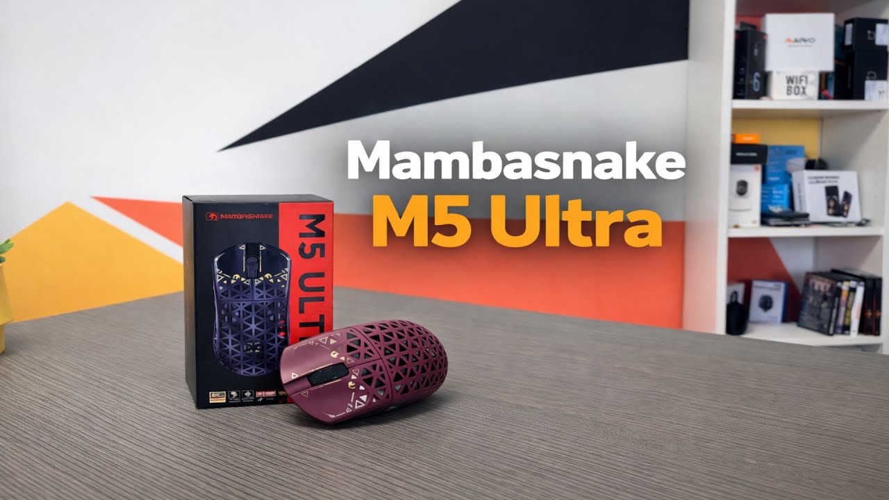 Tényleg ennyit tud egy olcsó gamer egér?! | Mambasnake M5 Ultra