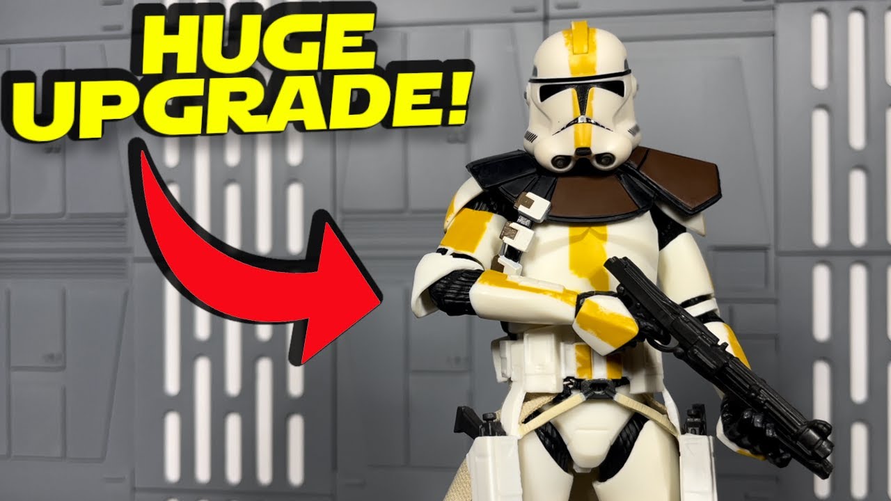 Обзор новой фигурки клона-лейтенанта Галле (Месть ситхов) из Star Wars Black Series