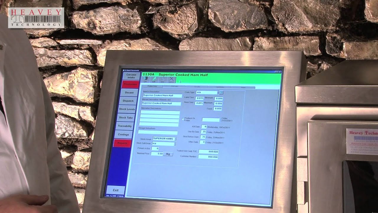 Box Weigh Labeling and Barcoding System for Food Manufacturing