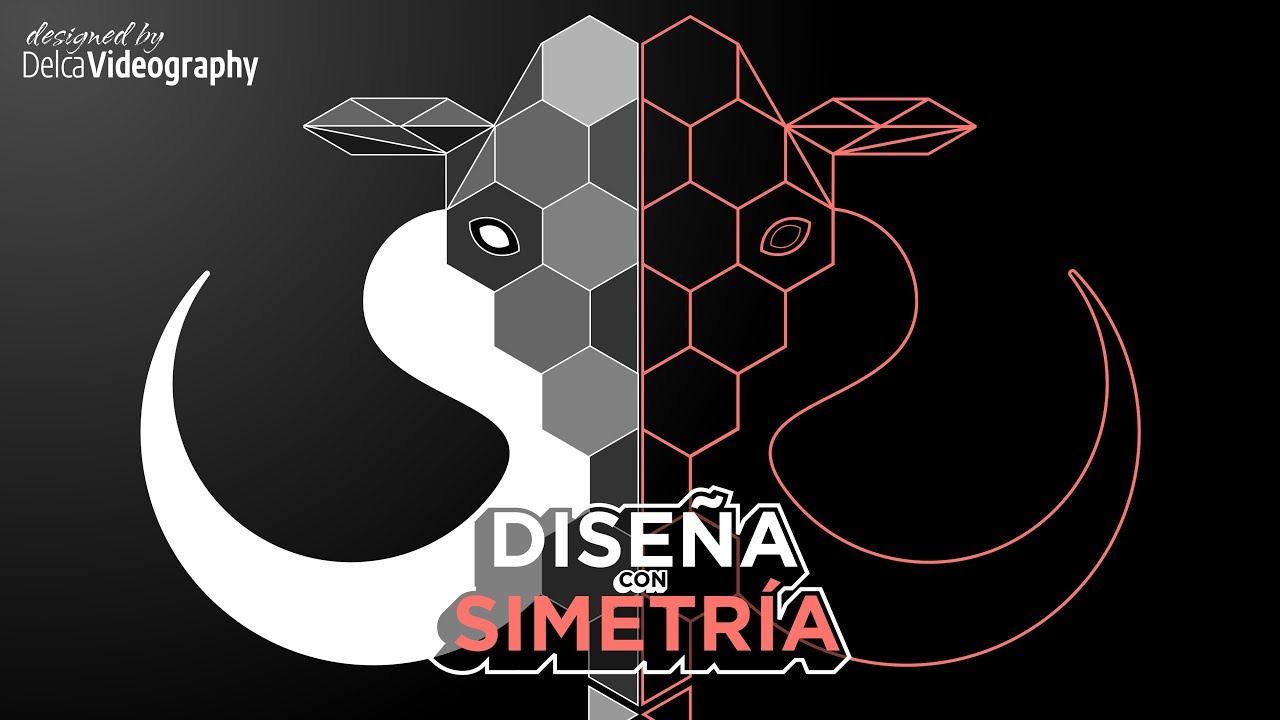 DISEÑA con SIMETRÍA en 3 SIMPLES PASOS con Corel DRAW DelcaVideography