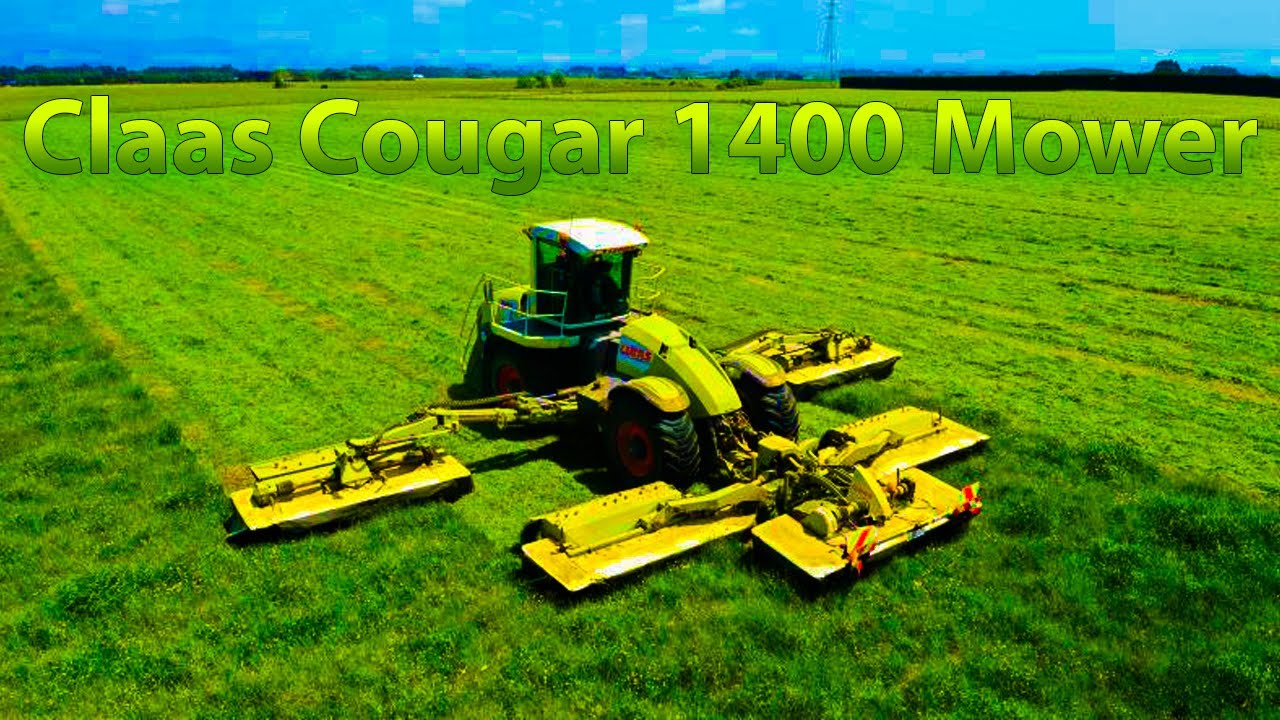Claas Cougar 1400 Mower Expensive mover around 70000k$