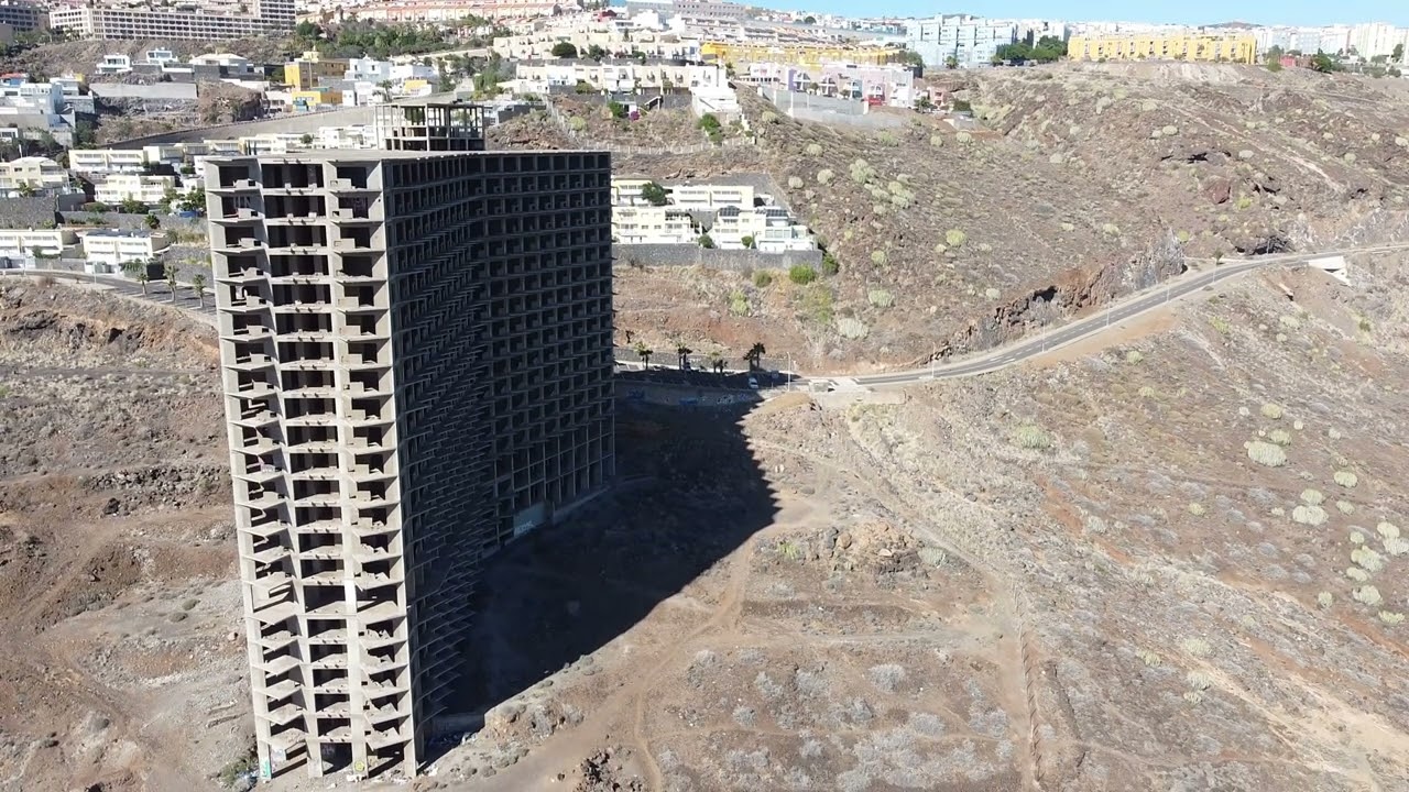 Hotelruine bei Santa Cruz de Teneriffa