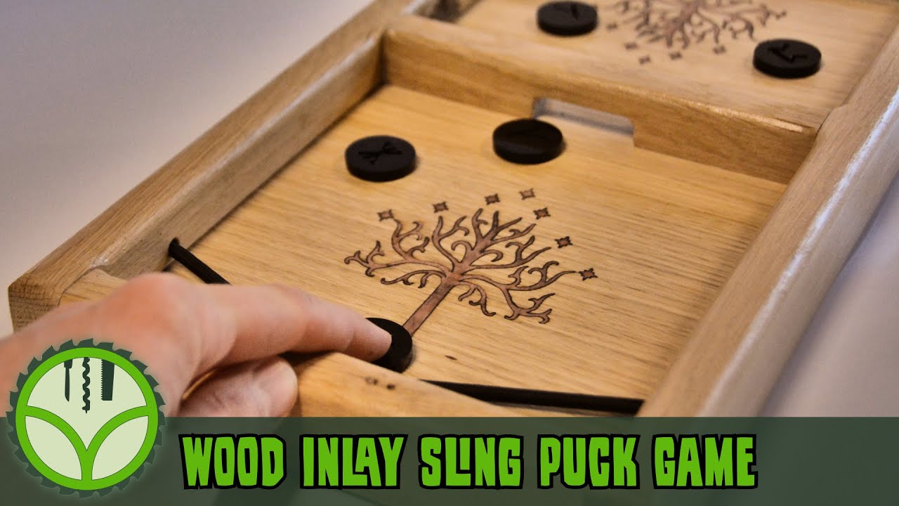 LOTR themed slingpuck game (laser cutter project )