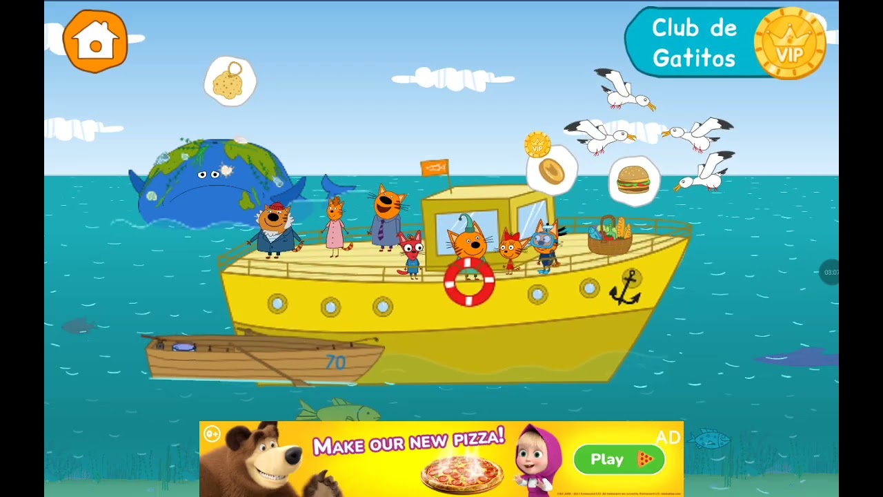Kid E Cats: Aventuras al mar 🌊