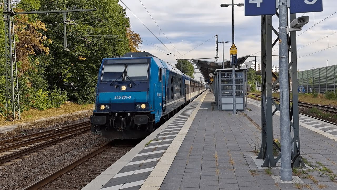 Züge in Pinneberg (27/09/2023)