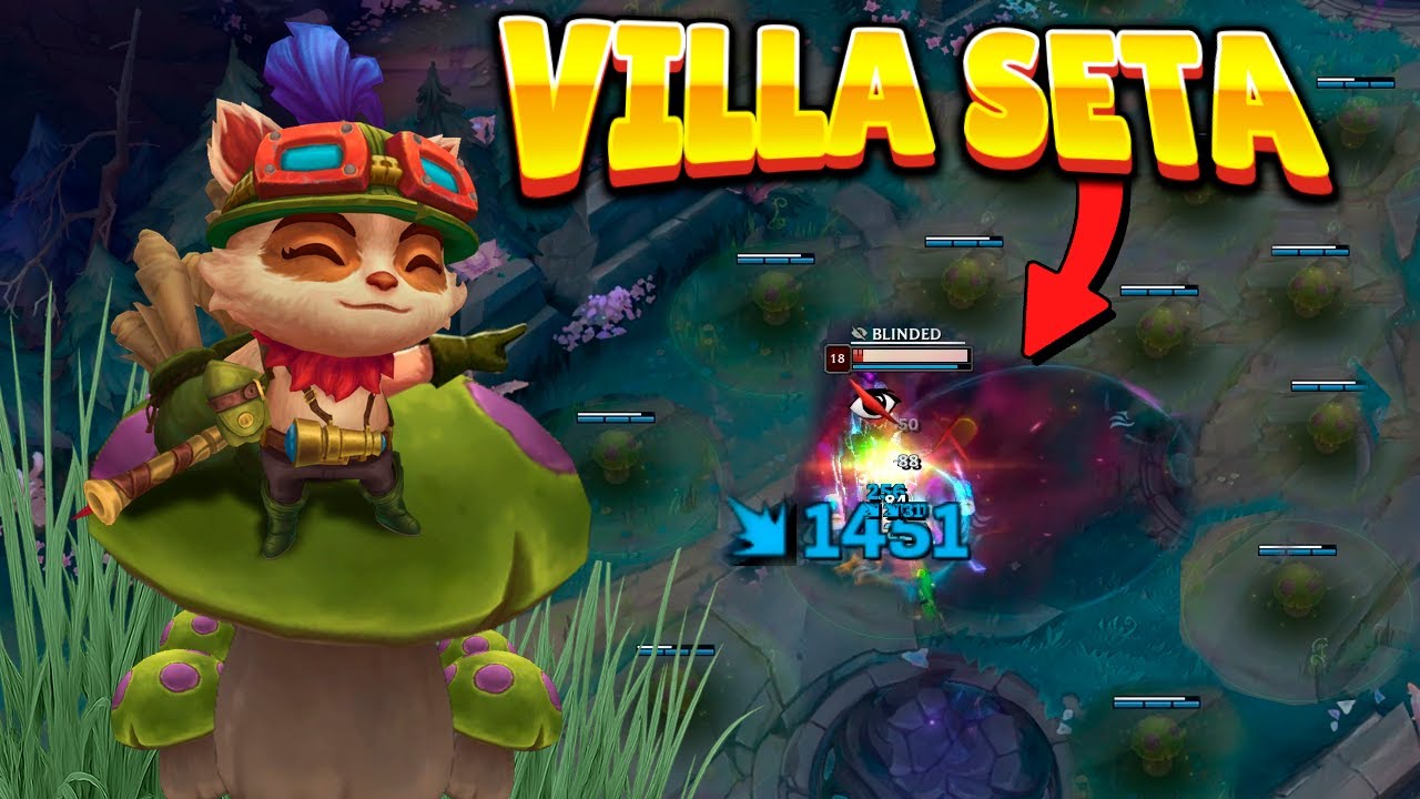 🤯La Nueva Arma Secreta de Teemo Jungla: ¡La Build "Villa Seta"!