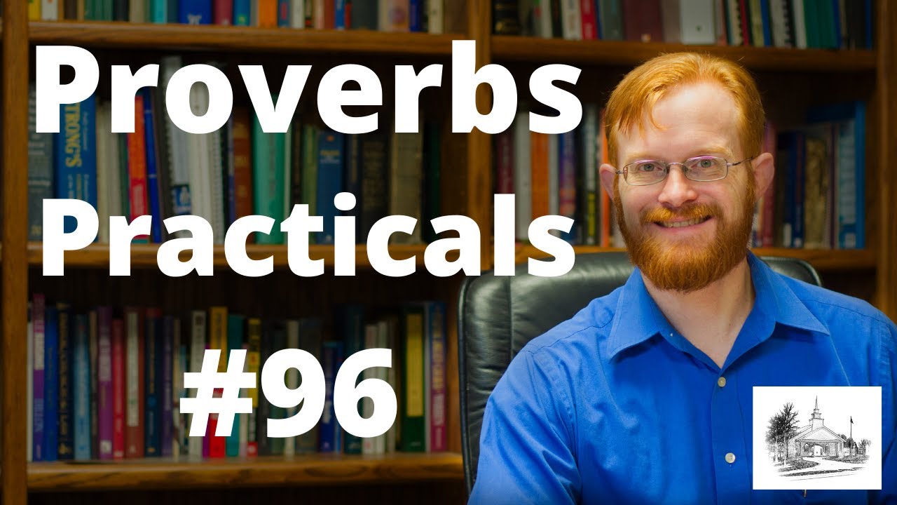 Proverbs Practicals 96 - Proverbs 20:16 -- When Collateral Is Crucial