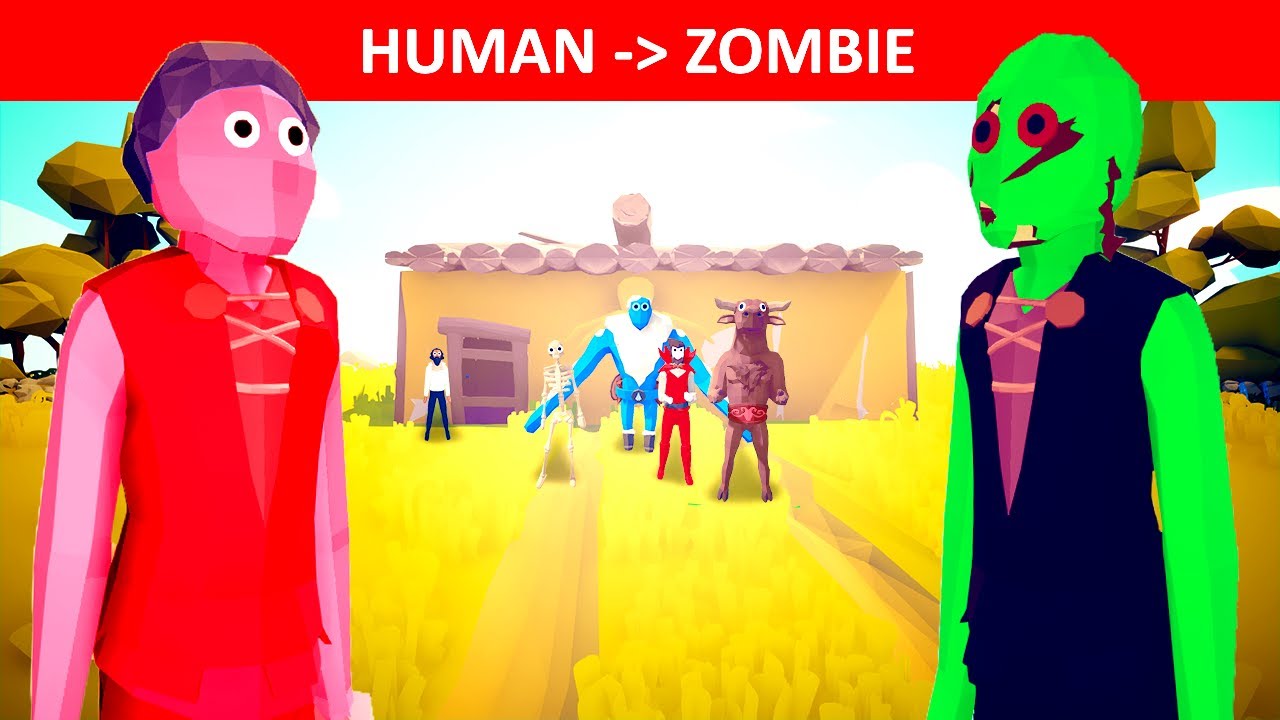 Monster School: Human Becomes Zombie - TABS Story - Totally Accurate Battle Simulator