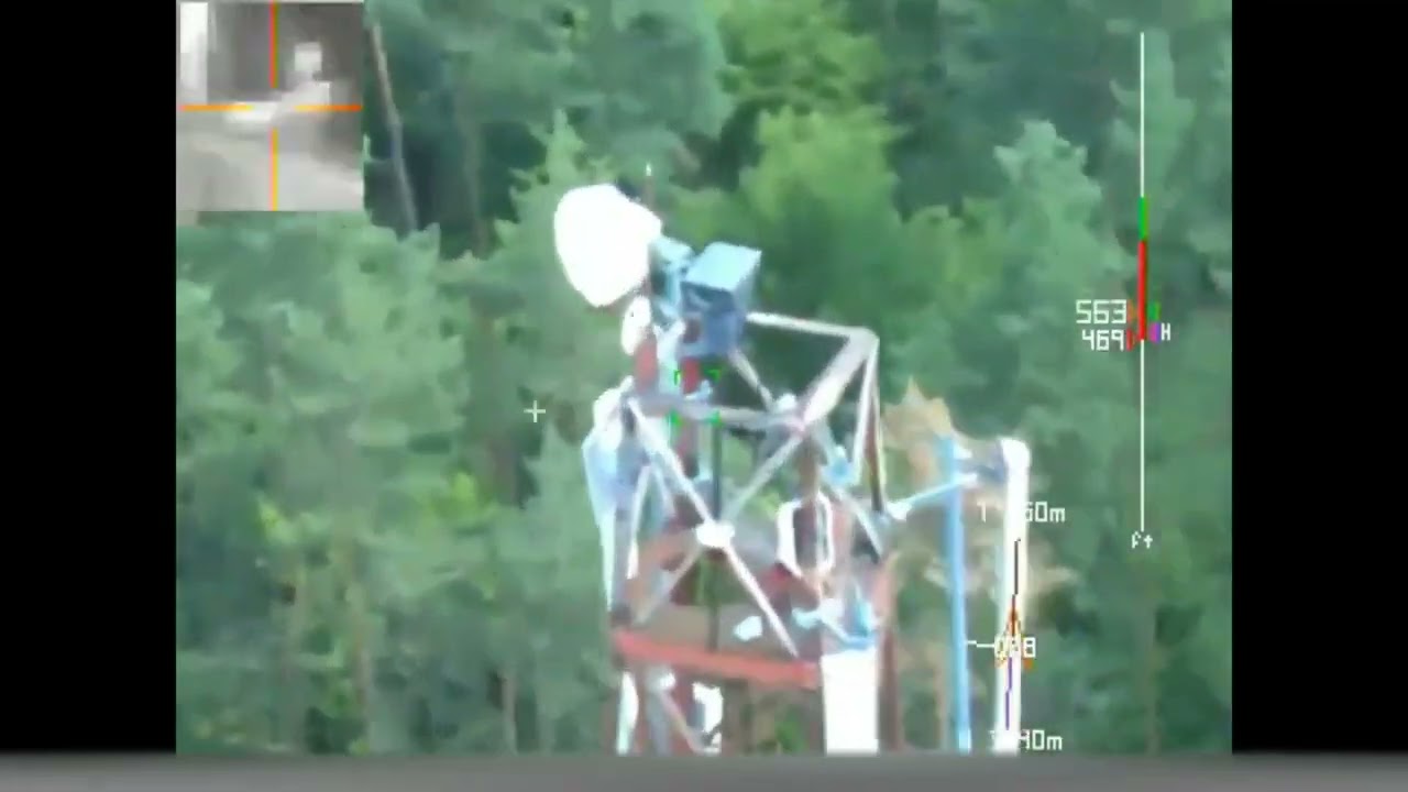 Switchblade-300 UAV targeting enemy positions