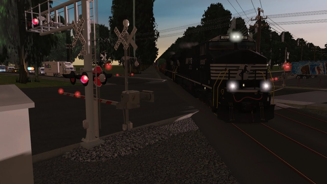 Trainz Railfanning Pt 208: 12th & Vultee St Railroad Crossing, Allentown, PA, Norfolk Southern, UP