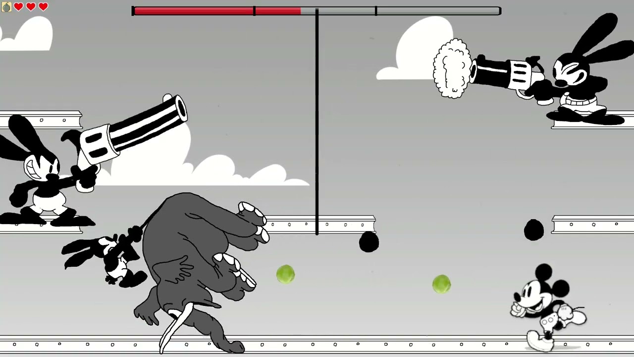 Rubber Hose Rampage Oswald The Lucky Rabbit Stage