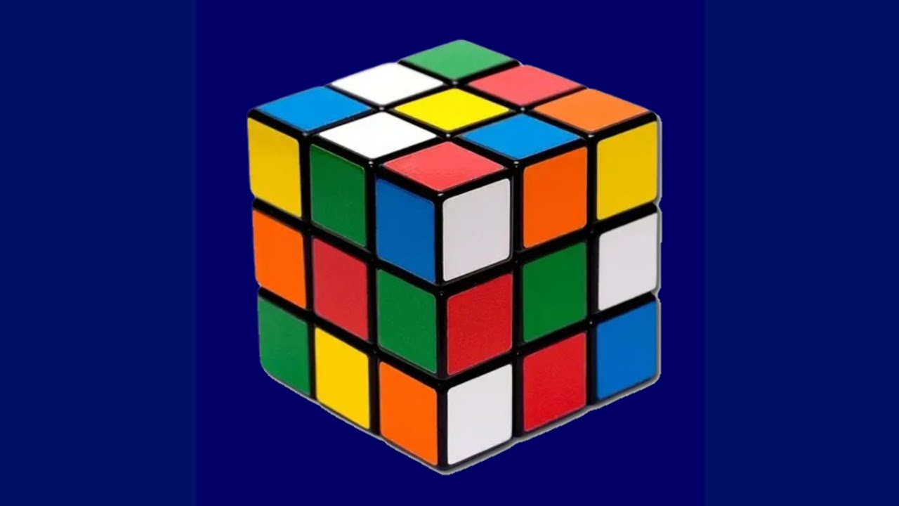Cubo girando (música do cubo mágico IA)