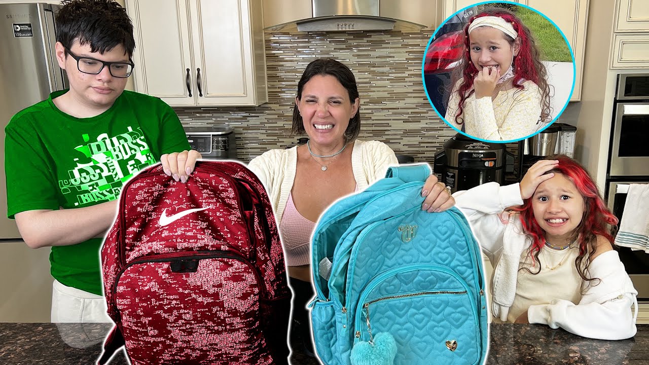 Minha mãe REVISTOU AS NOSSAS MOCHILAS
