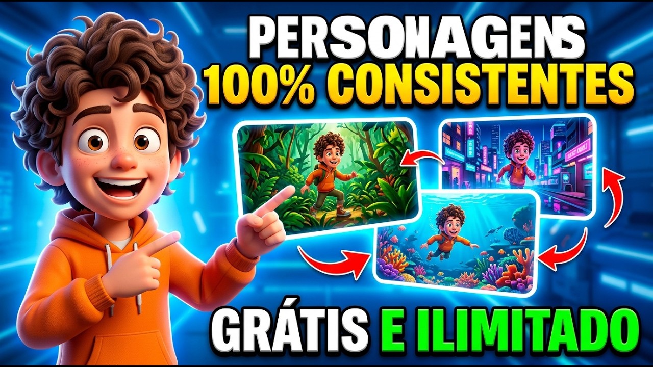 Nova IA que CRIA VÍDEOS LONGOS para Canal Dark com 1 Clique! 100% GRATUITA, ILIMITADA e MONETIZÁVEL