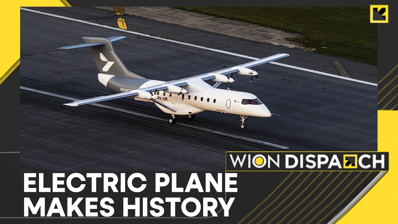 World's Largest Battery-Electric Aircraft Completes First Flight | WION