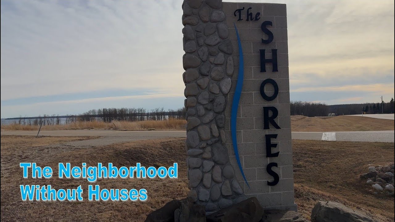 Abandoned Neighborhood Project in Rural Alberta