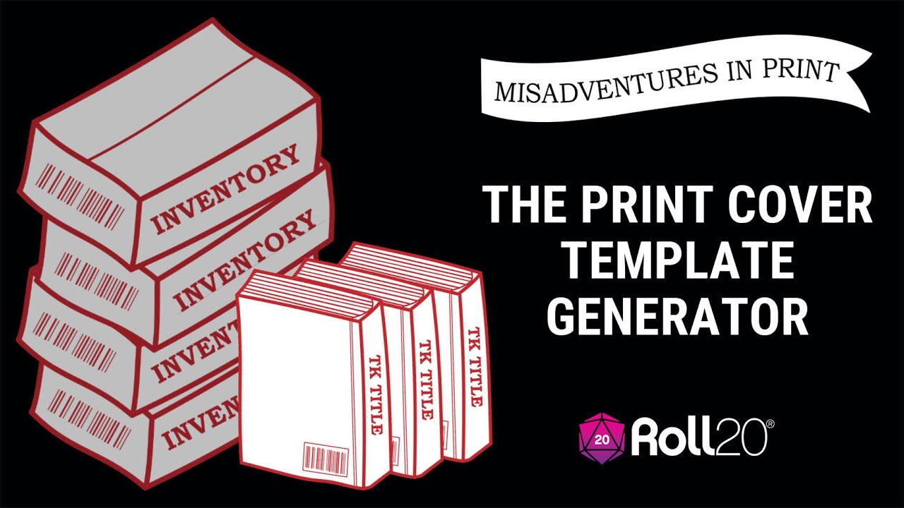 The Print Cover Template Generator