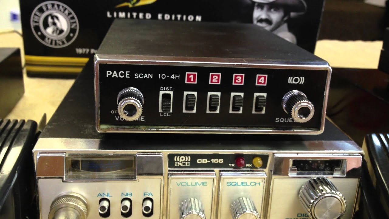 Pace 10-4H, 10-4U Police Scanner Smokey and the Bandit