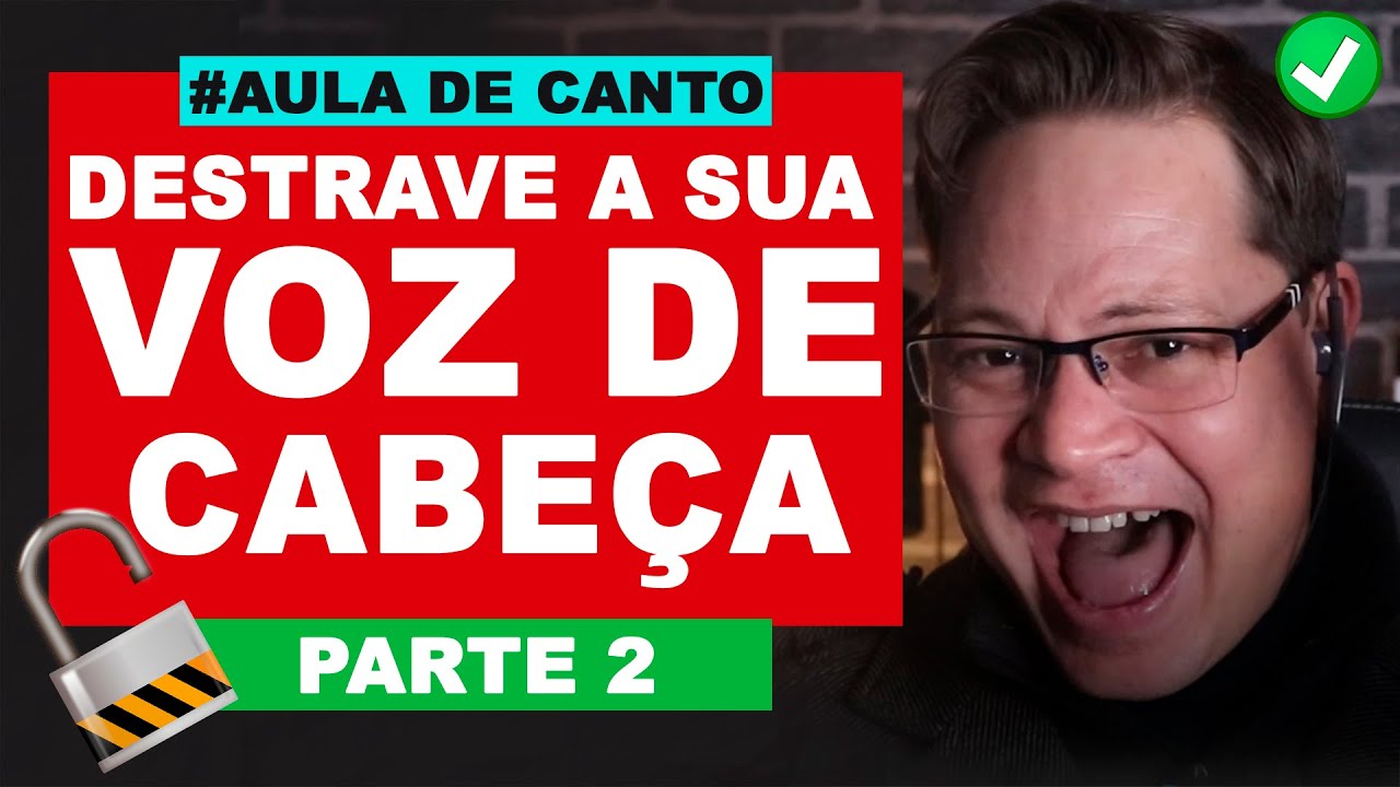 VOZ DE CABEÇA! Cante Agudo FÁCIL E BONITO