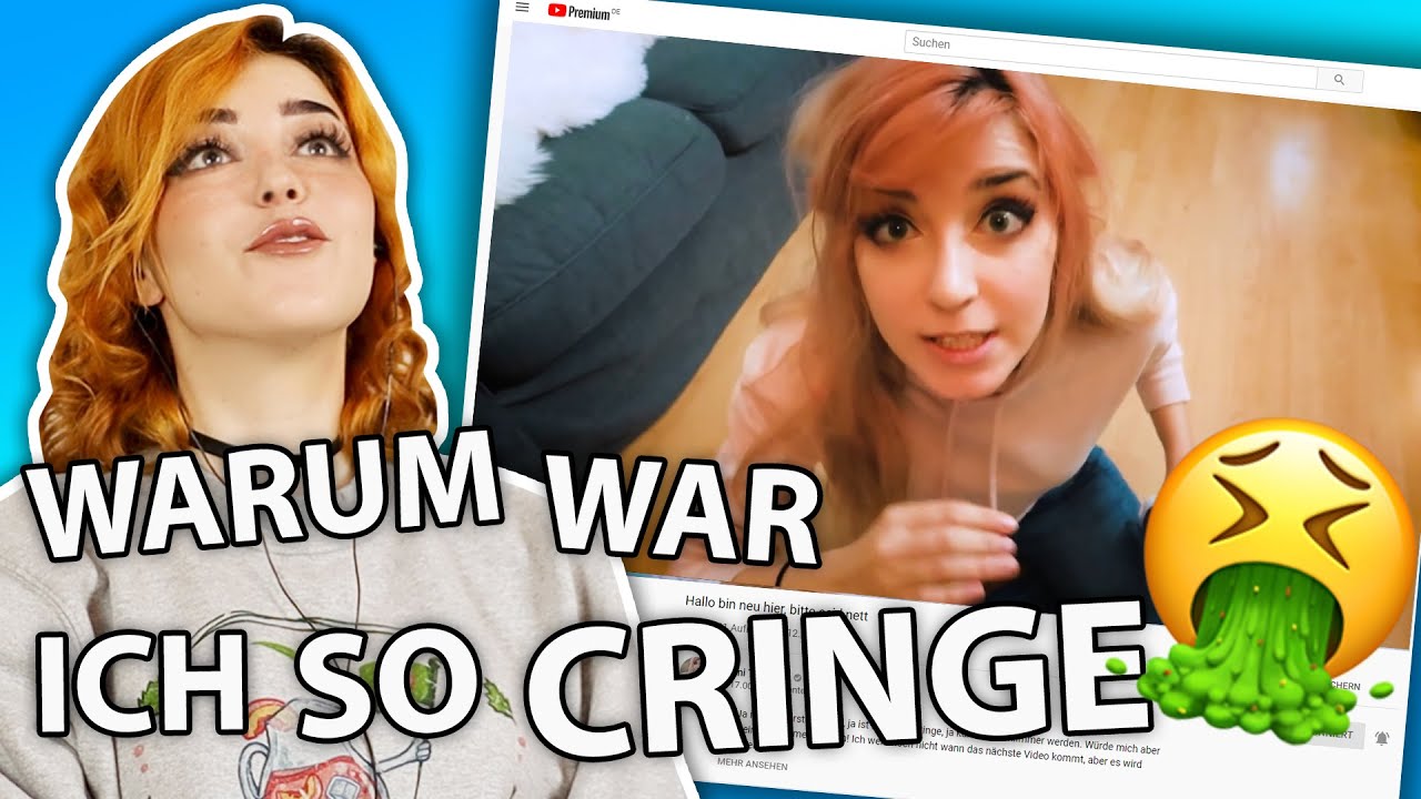 mein ERSTES VIDEO war so ein cringe omg (react)