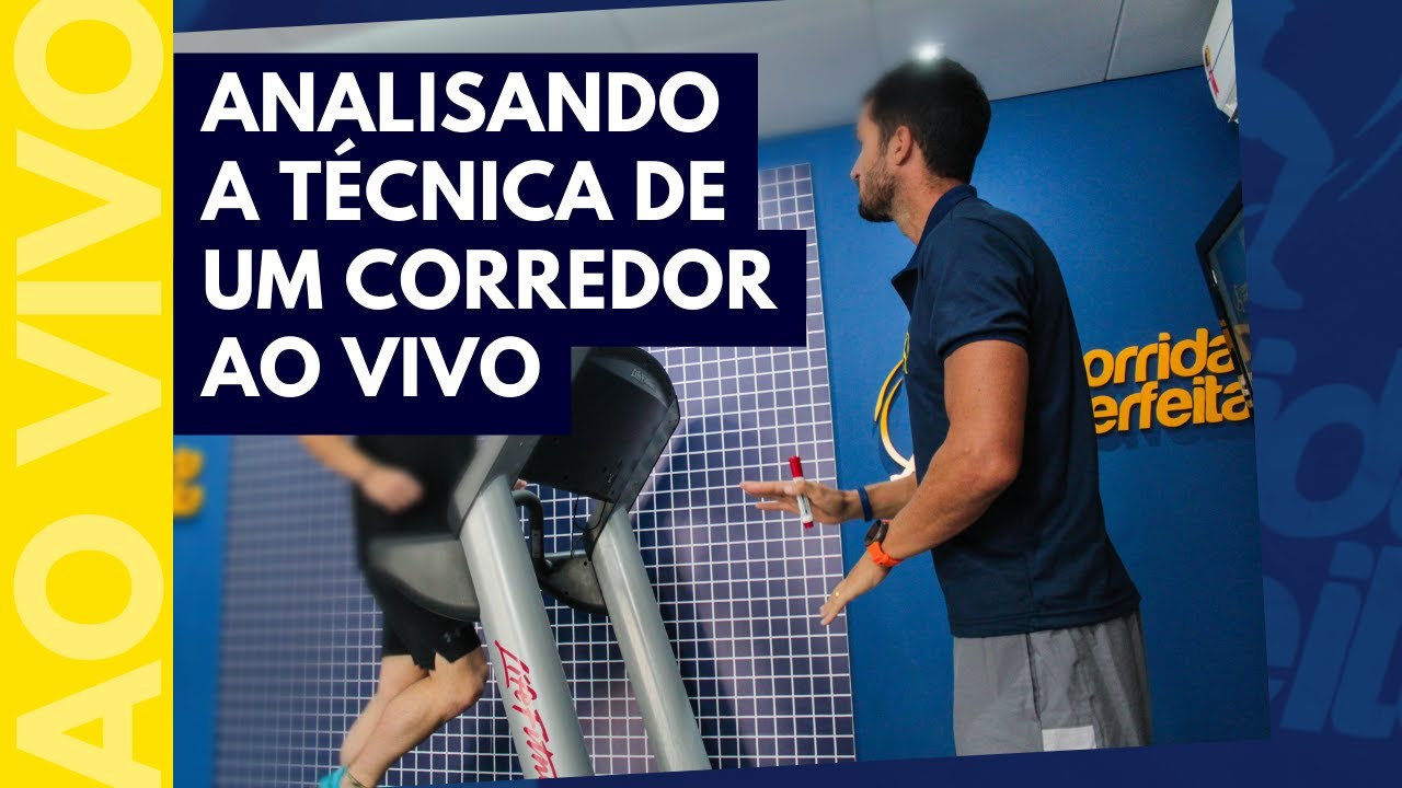 🏃‍♂️ ﻿﻿Analisando a técnica de um corredor AO VIVO 🤩