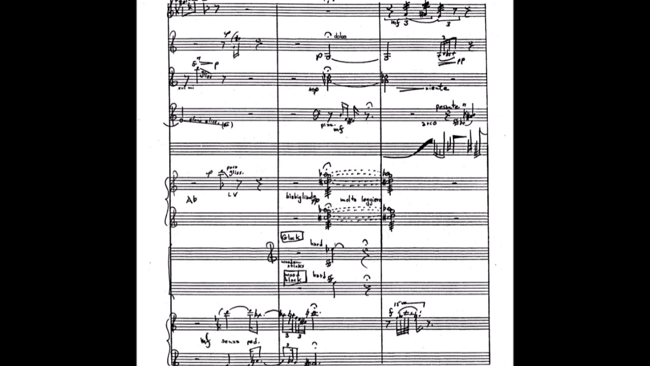 Crasis - Richard Felciano (with score)