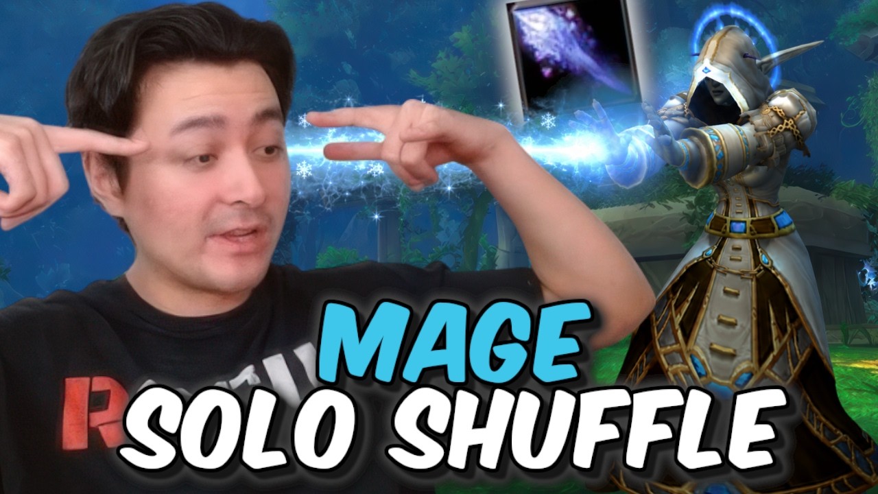 Фрост Маг в Solo Shuffle &bull; 2500 MMR &bull; Pikaboo, PvP за полночь