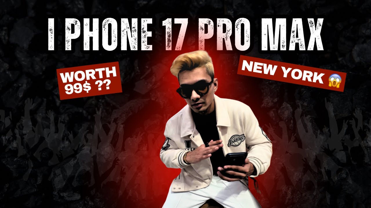 Hunting for the iPhone 17 Pro Max Deal in New York City 💸📍| Vizz Vlogs | Hyderabadi | #Vlog23 