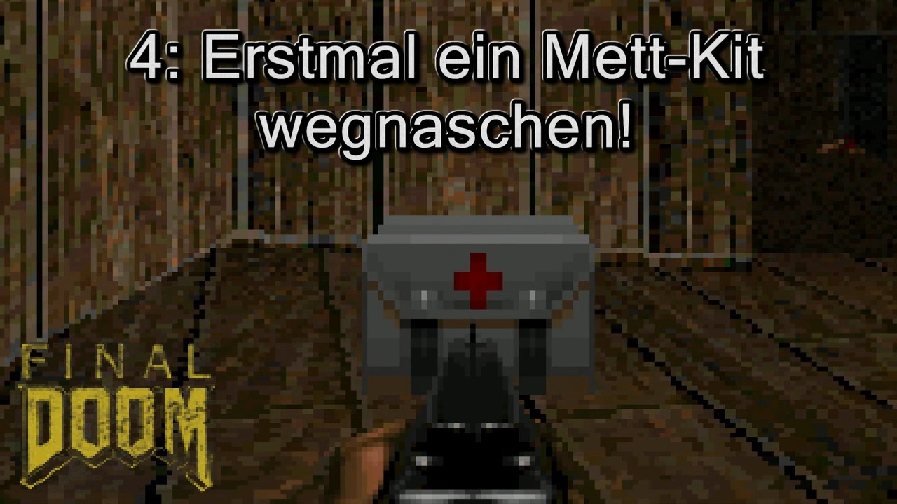 Final Doom: TNT #4 - Erstmal ein Mett-Kit wegnaschen! | Deutsch | Sony PlayStation | Jan