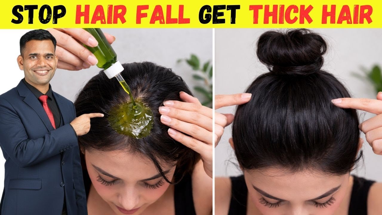 Best Oil To Promote Hair Growth | stop hair fall and promote hair growth - Dr. Vivek Joshi