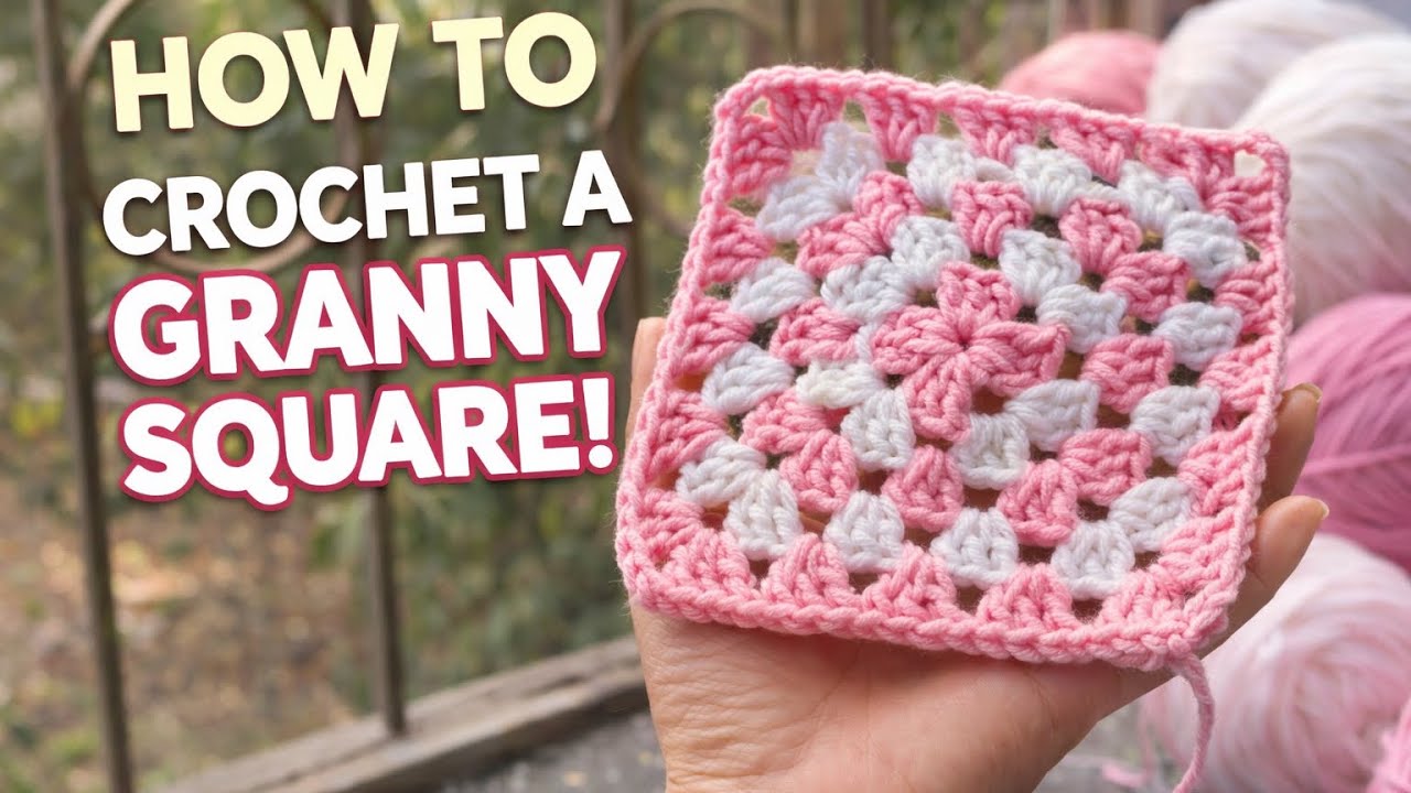 How to make granny square 