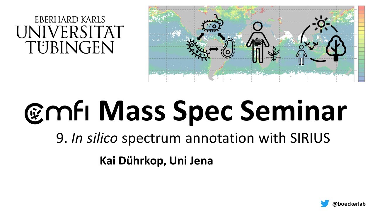 CMFI Mass Spec Seminar #9 - In Silico Spectrum Annotation with SIRIUS