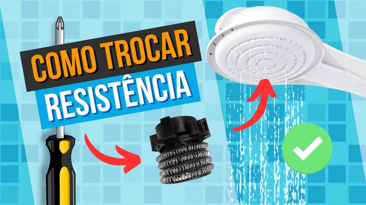✅ Como TROCAR a RESISTÊNCIA do CHUVEIRO (FAME Elegance / Evidence)