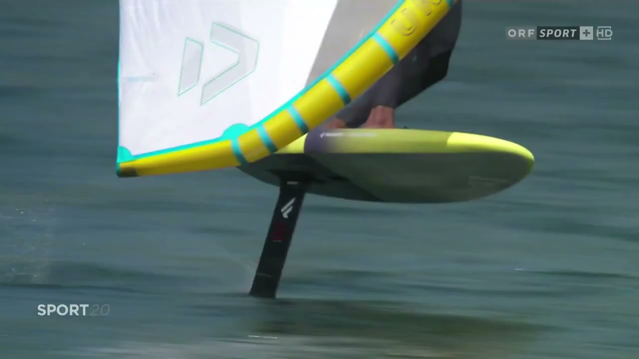1 ORF Sport20 Kampf um Wingfoil Meistertitel am Traunsee