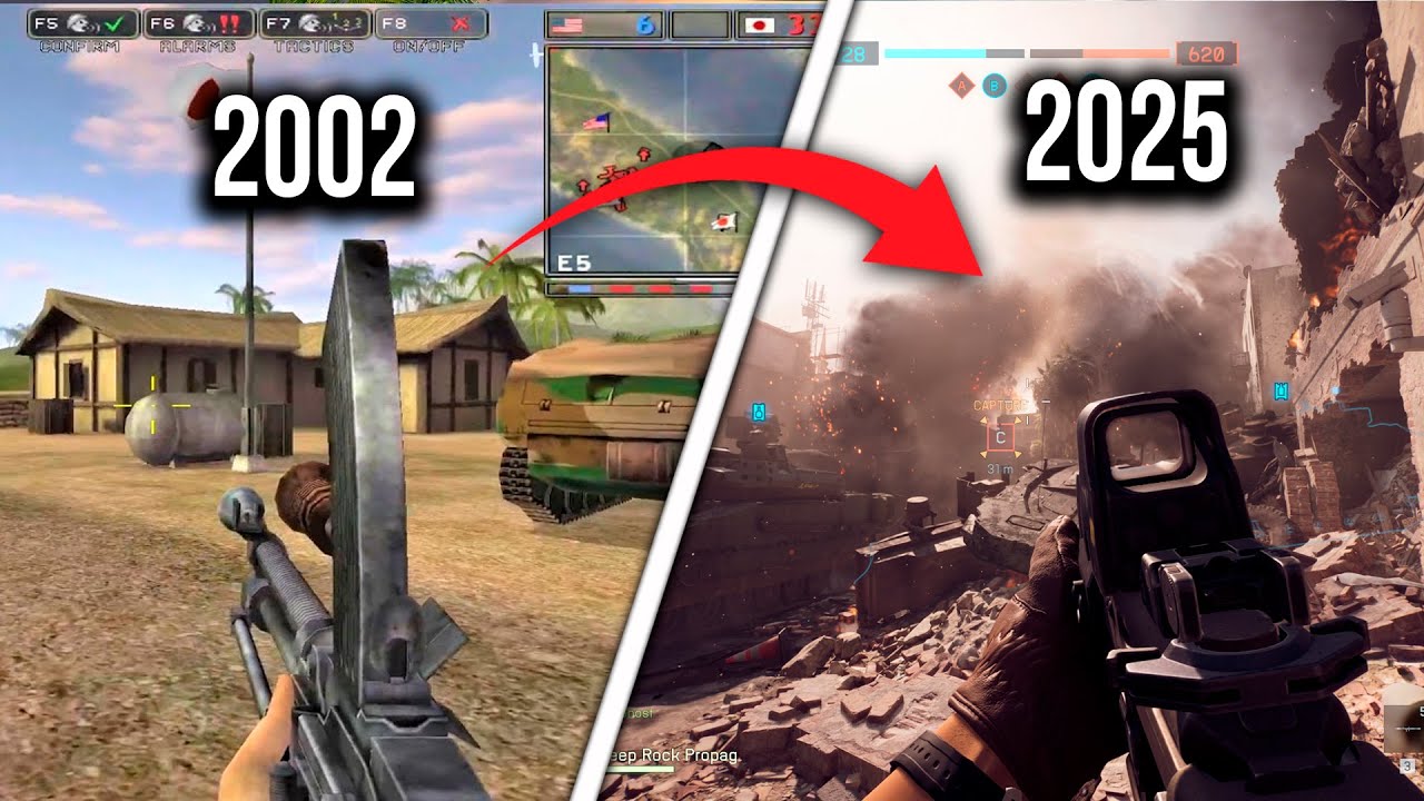THE EVOLUTION BATTLEFIELD GAMES (2002 - 2025)