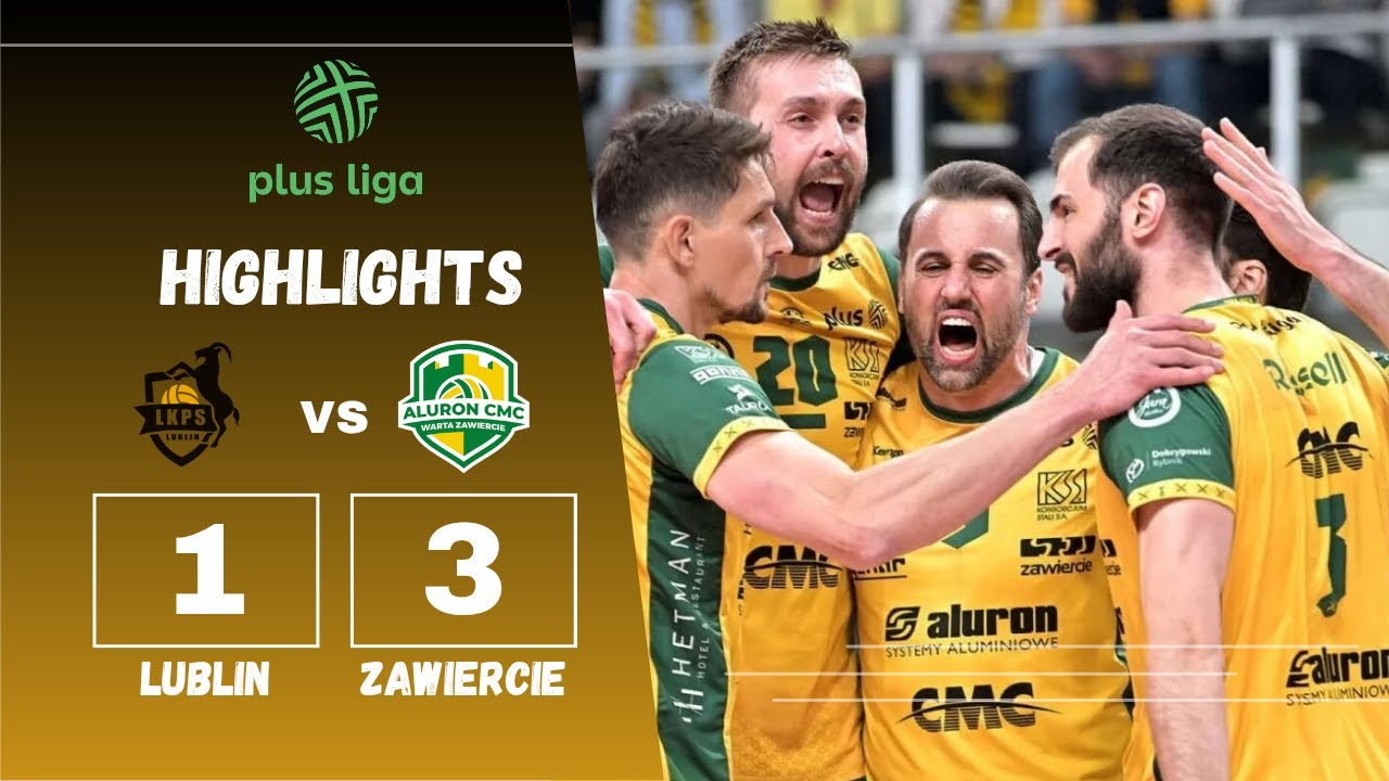 Lublin vs Zawiercie | Polish Men's Volleyball League Final (Third Game) | Highlights
