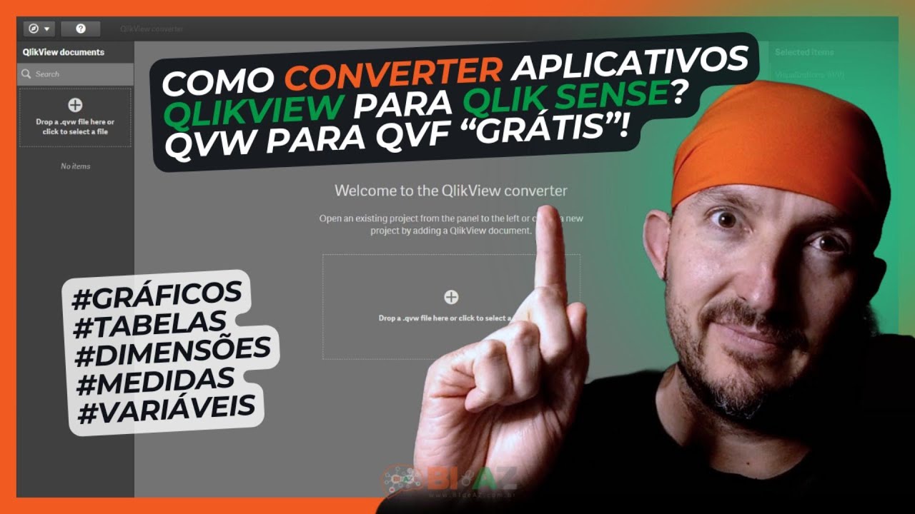 ♻️ Como converter aplicativos QlikView para Qlik Sense? Arquivos QVW para QVF &ldquo;gr&aacute;tis&rdquo;!