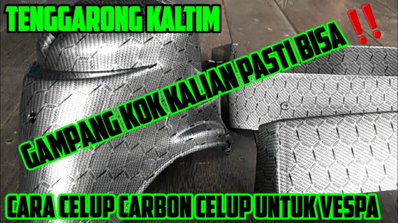 TUTORIAL CELUP MOTIF CARBON HEXAGONAL