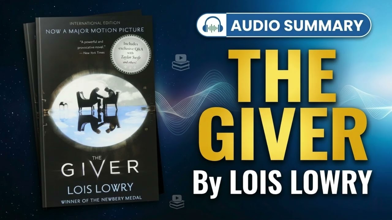 The Giver by Lois Lowry | Complete Summary | Classic Dystopian Novel Explained