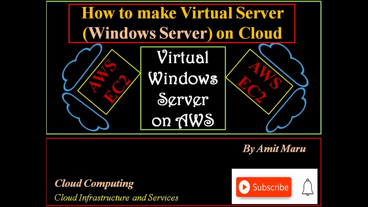 How to Create Microsoft Windows Server 2019 on AWS | Virtual Microsoft Windows Server 2019 | EC2