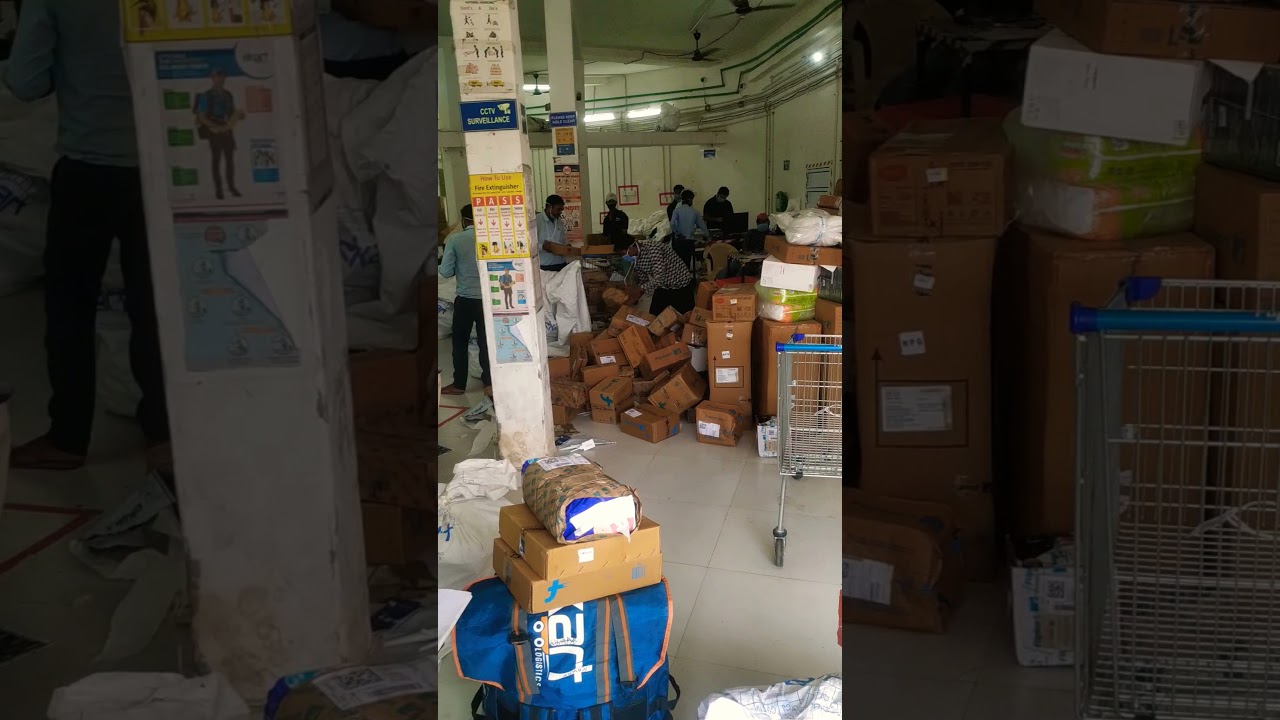 Ekart logistics warehouse.. || flipkart delivery||  kodermahub KQR || #flipkart #ekart
