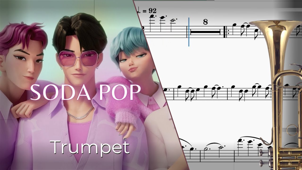 Soda Pop – Trumpet Sheet Music 🎺 | Kpop Demon Hunters (PDF Link)