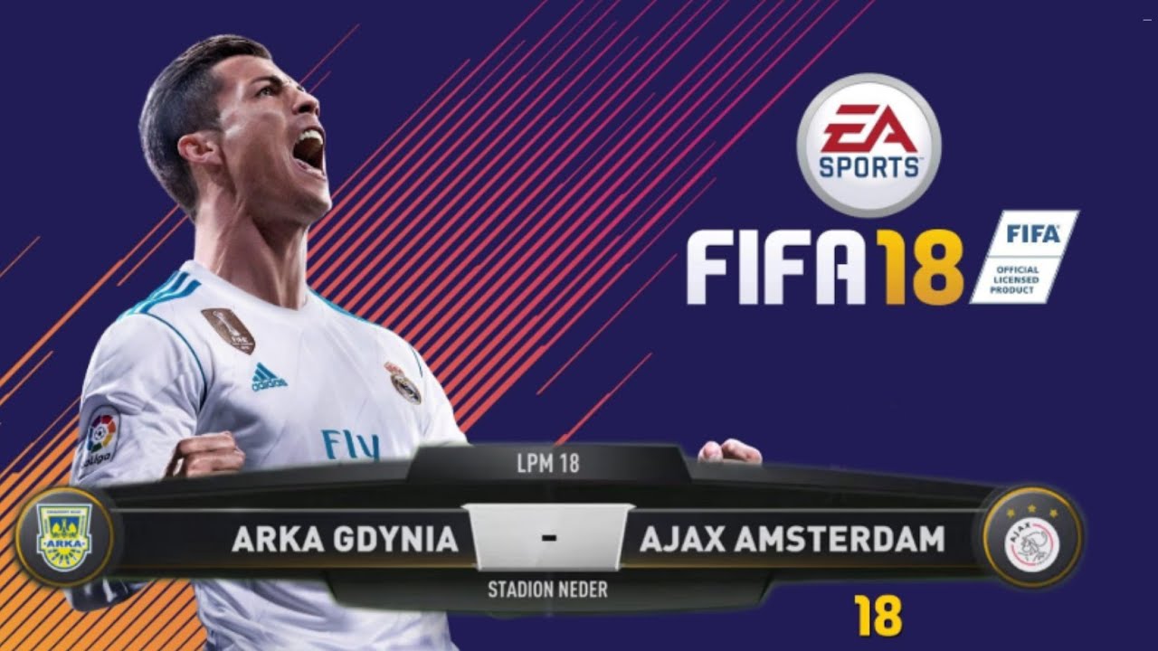 FIFA 18 Arka Gdynia-Ajax Amsterdam LPM 18