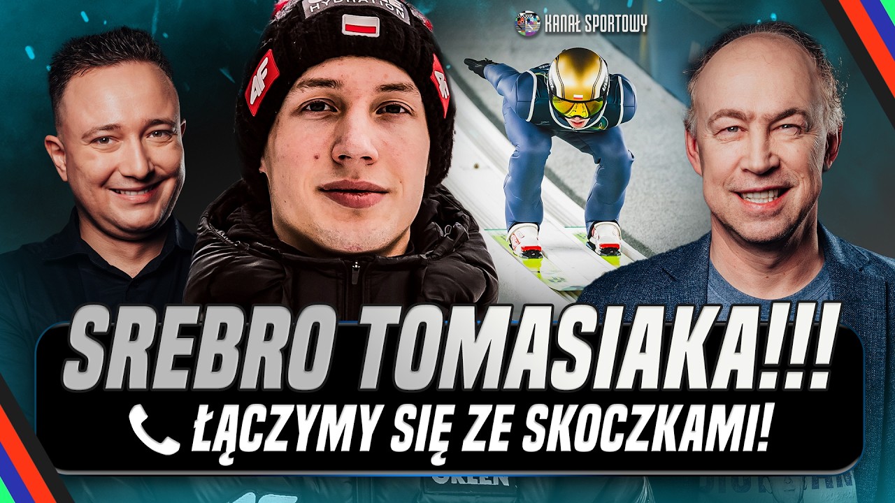 KACPER TOMASIAK SREBRNYM MEDALISTĄ IGRZYSK OLIMPIJSKICH W SKOKACH NARCIARSKICH! KOMENTUJEMY!