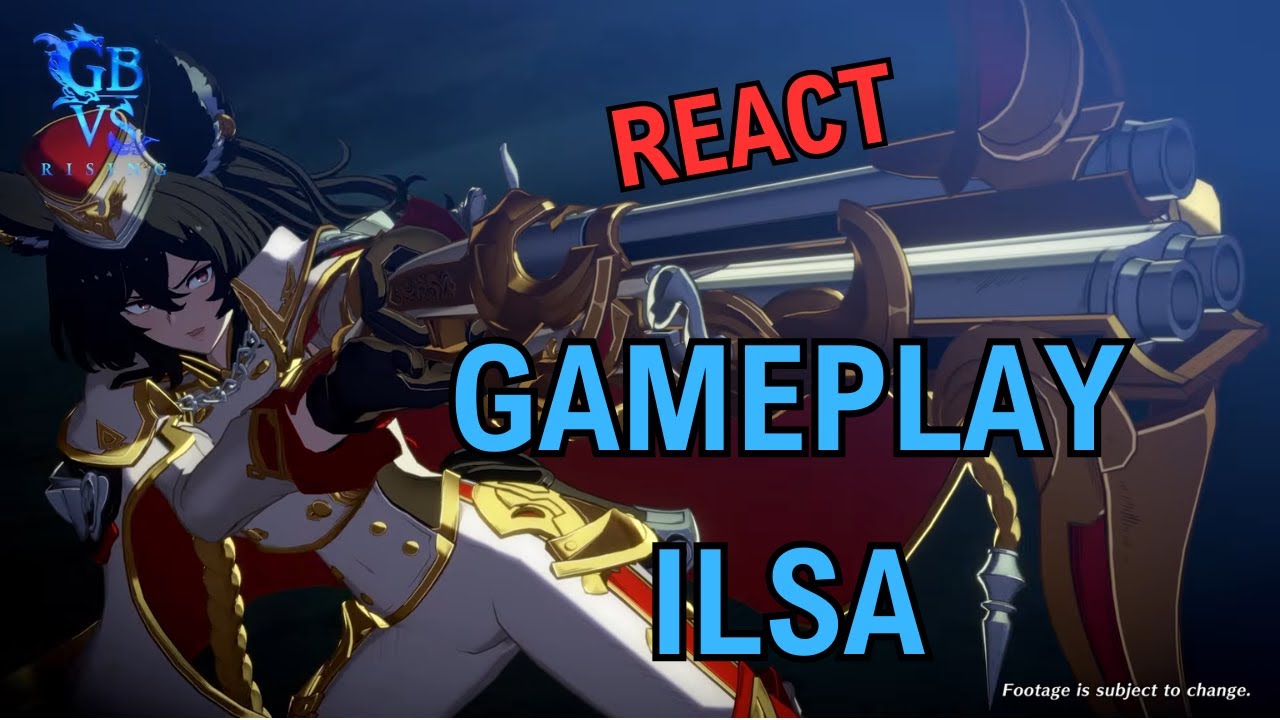 React : Trailer Ilsa (GRANBLUE FANTASY VERSUS : RISING)