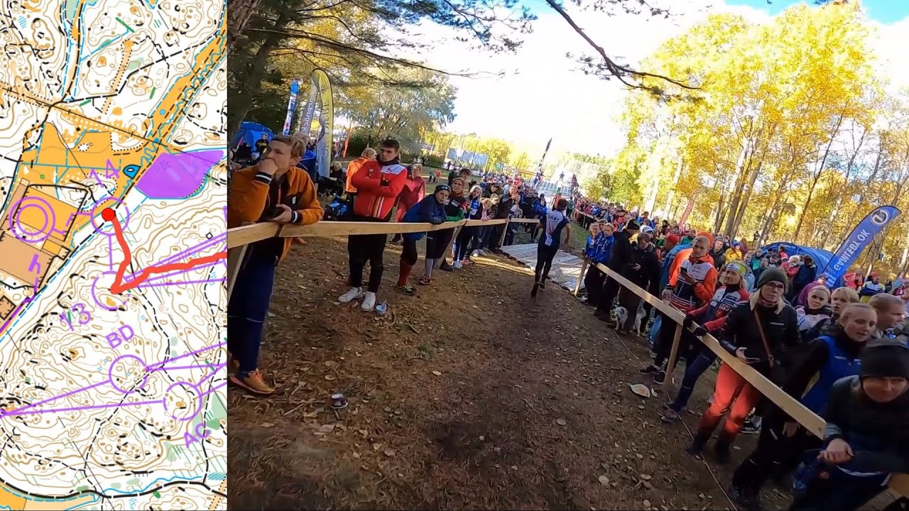 Headcam Orienteering 25 manna: Flemingsberg, Sweden