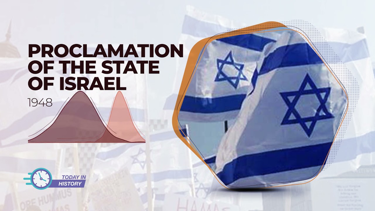 Today in History - May 14 - Proclamation of The State of Israel (1948)